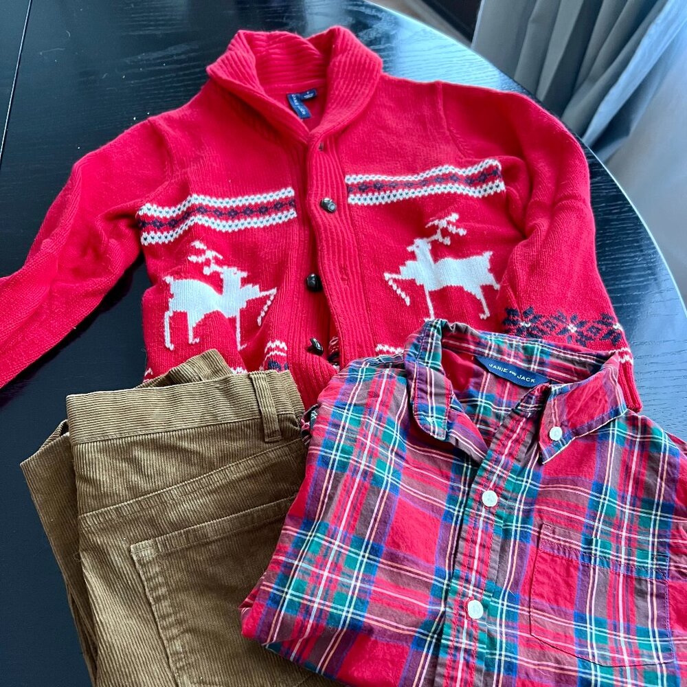 Janie & Jack Holiday Bundle size 5/6